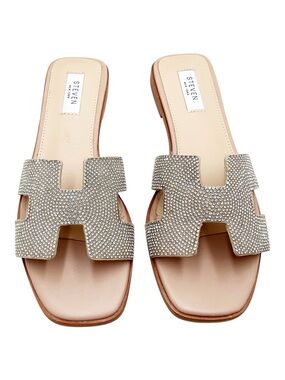 🆕{Steven New York} Rhinestone Embellished Sandals